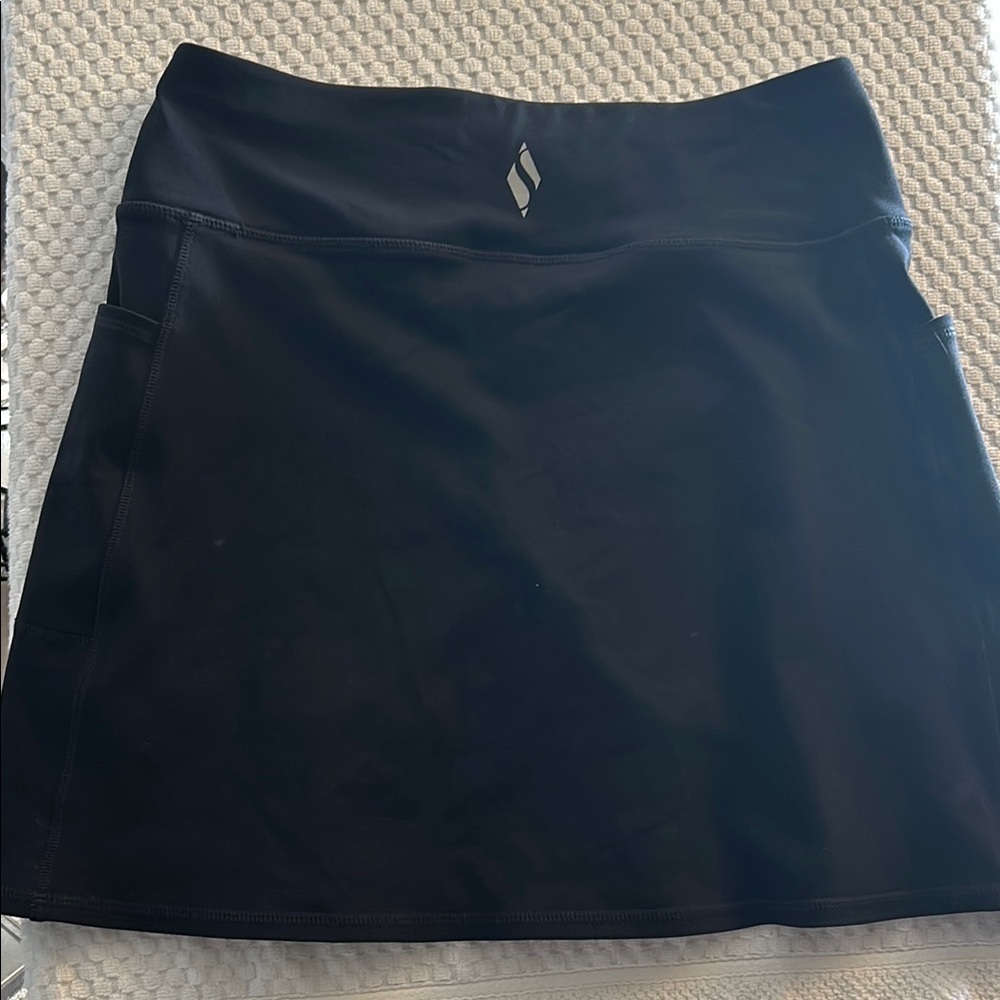Skechers Black Pencil Mini Skirt Casual - Picture 3 of 4